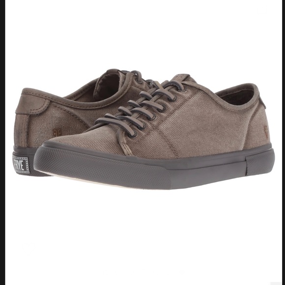 frye canvas sneakers